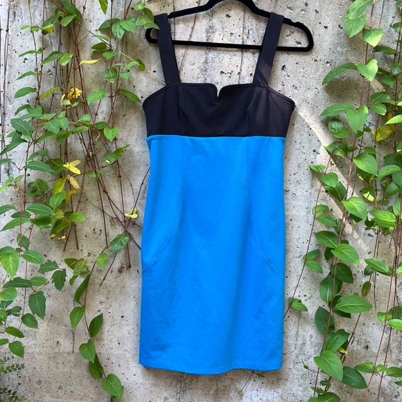 Derek Lam for Design Nation Colour Block Mini Dress, Medium - Picture 1 of 8